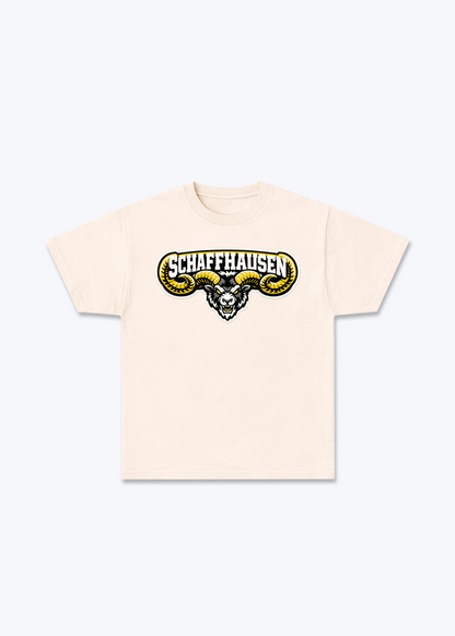 Schaffhausen Reebock Tee - Beige Front (Designed)