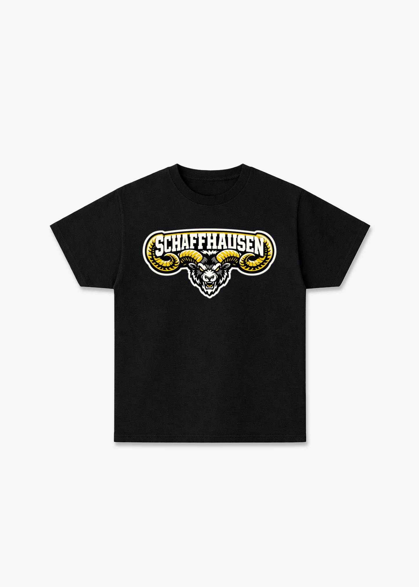 Schaffhausen Reebock Tee - Black Front (Designed)