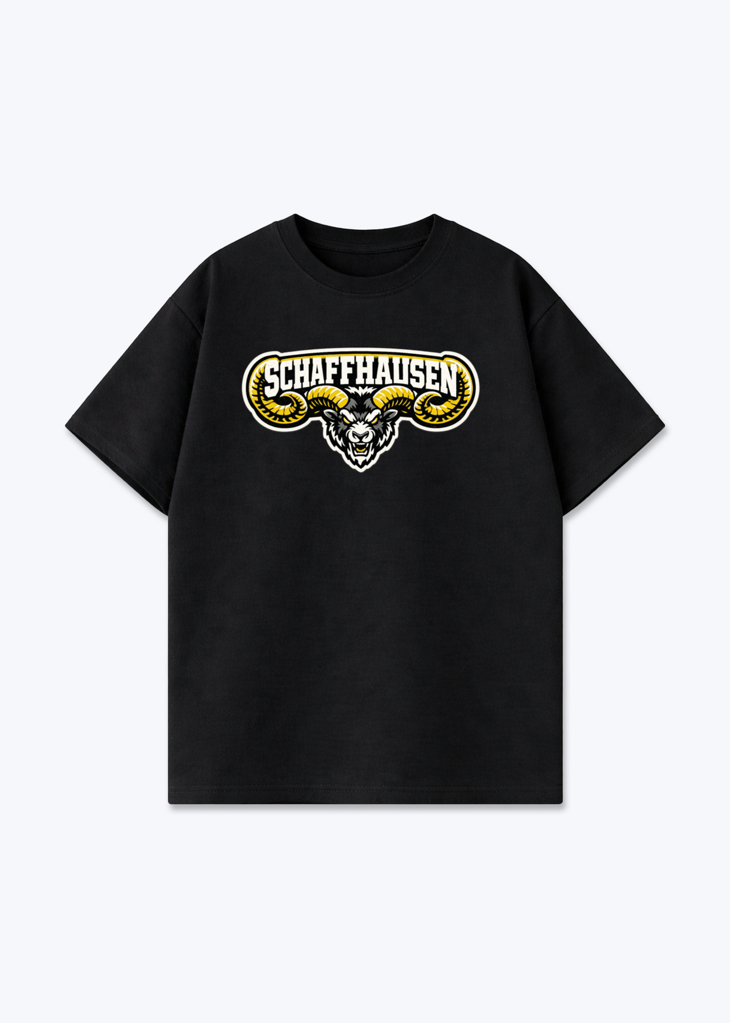 Schaffhausen Reebock Tee - Black Front (Designed)