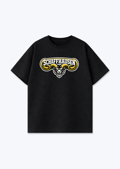 Schaffhausen Reebock Tee - Black Front (Designed)