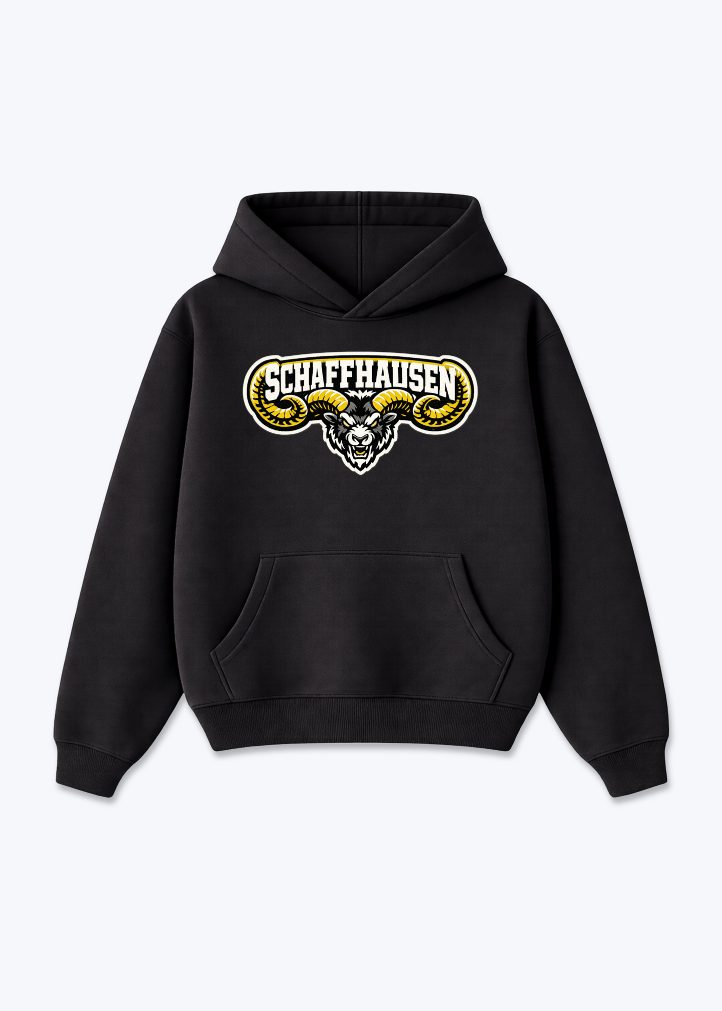 Schaffhausen Reebock Tee - Black Front (Designed)