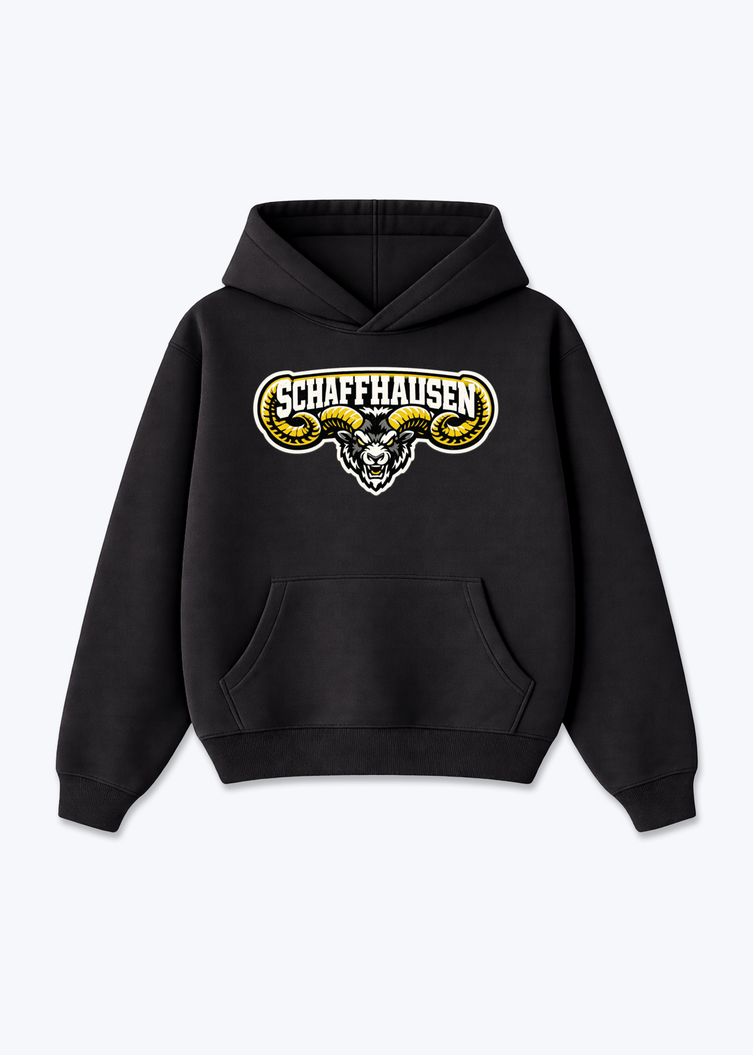 Schaffhausen Reebock Tee - Black Front (Designed)