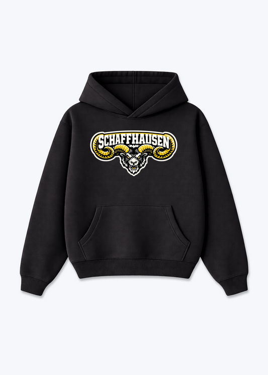 Schaffhausen Reebock Tee - Black Front (Designed)