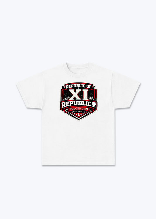 Solothurn Eleven Primetime Tee - White Front (Designed)