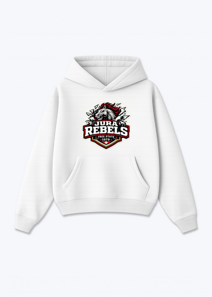 Jura Rebels Tee - White Front (Designed)