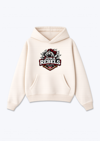 Jura Rebels Tee - Beige Front (Designed)