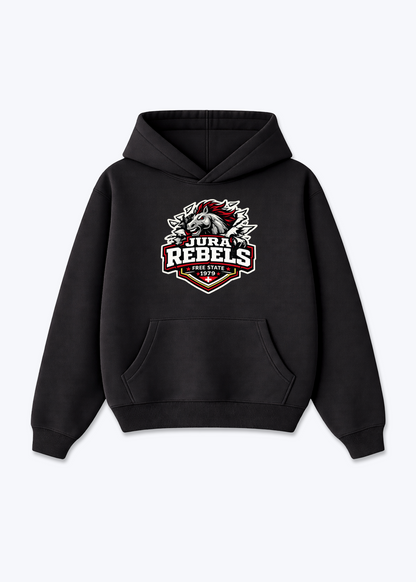 Jura Rebels Tee - Black Front (Designed)