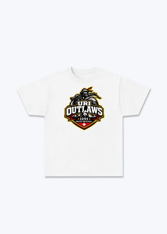 Uri Swiss Original Tee - White Front (Designed)