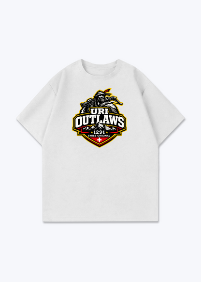 Uri Swiss Original Tee - White Front (Designed)