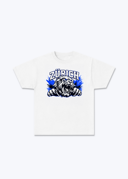 Zürich Lions Tee - White Front (Designed)