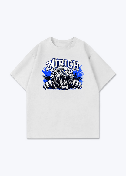 Zürich Lions Tee - White Front (Designed)