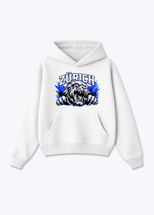 Zürich Lions Tee - White Front (Designed)
