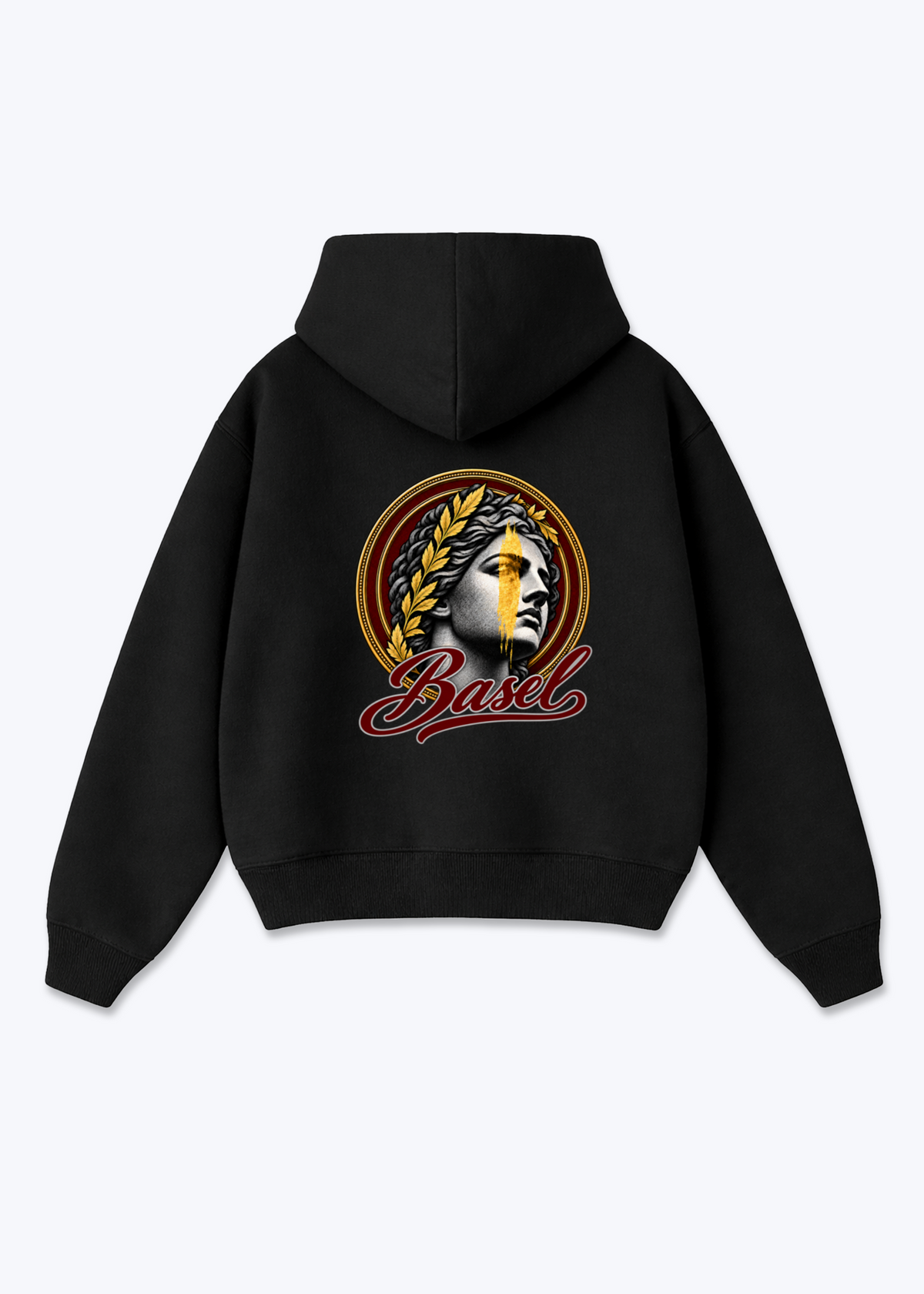 Basel Picasso Oversized Hoodie - Black Back (Designed)