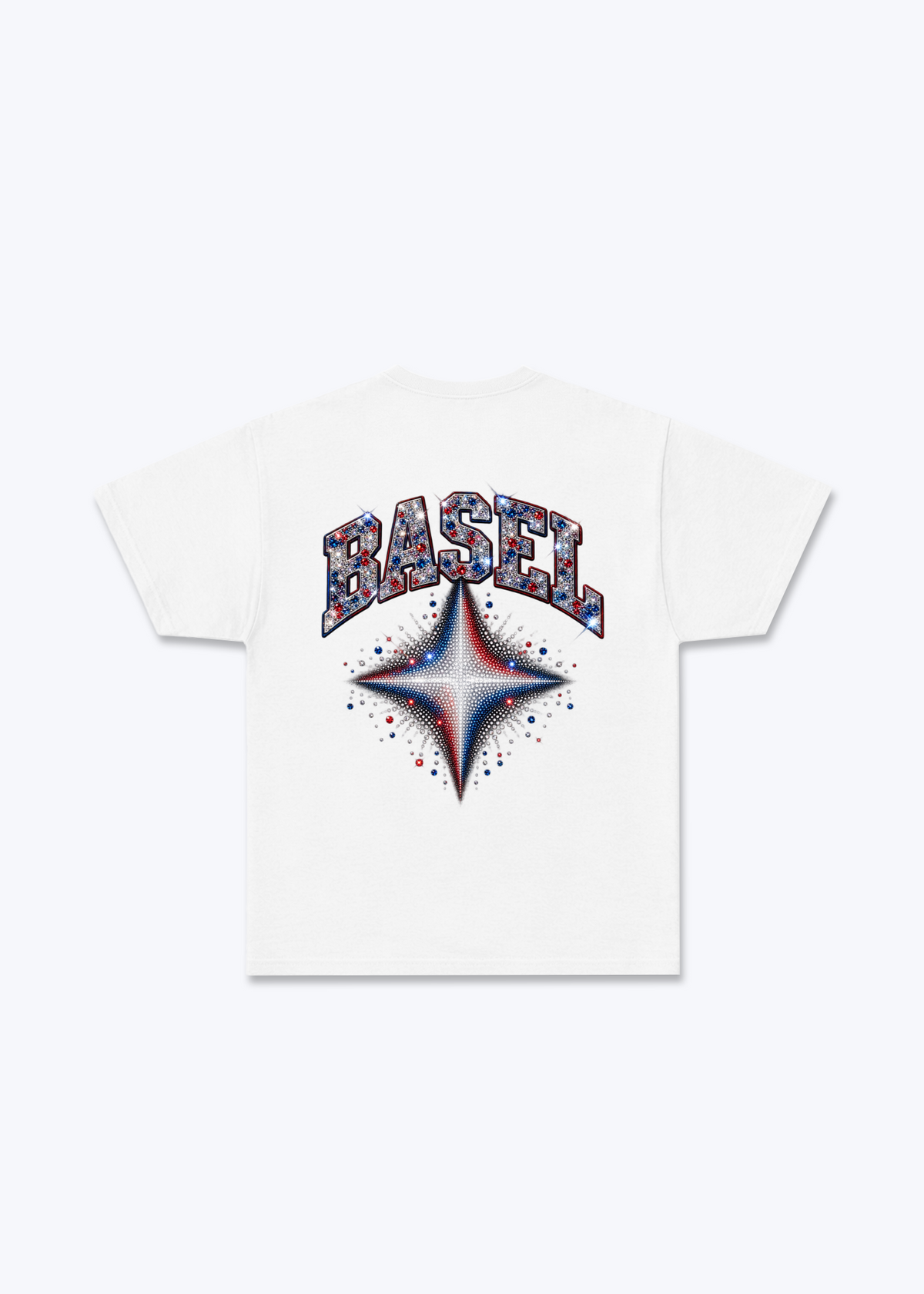 Basel Stars Basic T-Shirt - White Back (Designed)