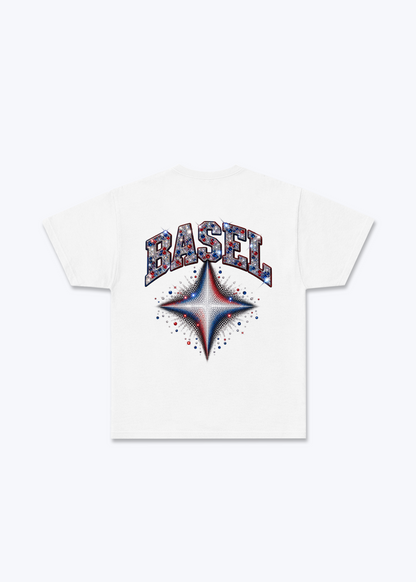 Basel Stars Basic T-Shirt - White Back (Designed)