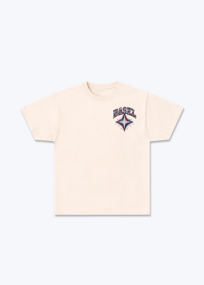 Basel Stars Basic T-Shirt - Beige Front (Designed)