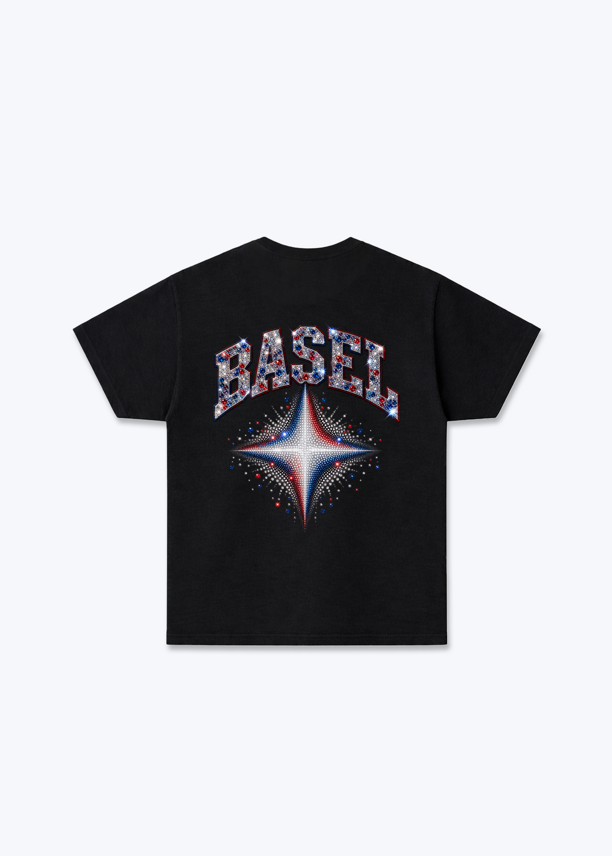 Basel Stars Basic T-Shirt - Black Back (Designed)