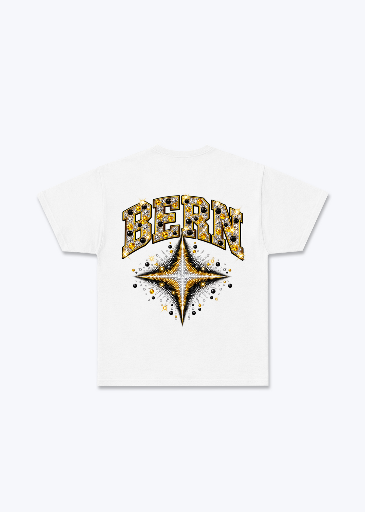 Bern Stars Basic T-Shirt - White Back (Designed)