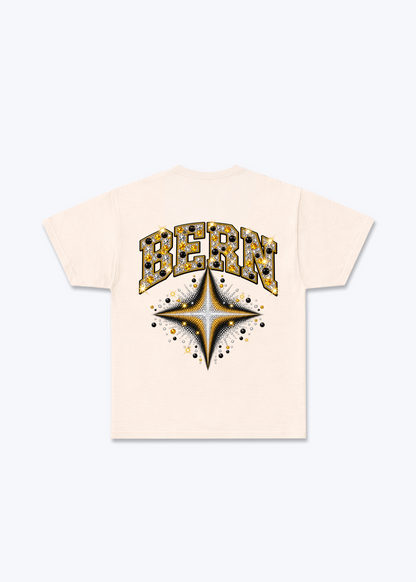 Bern Stars Basic T-Shirt - Beige Back (Designed)