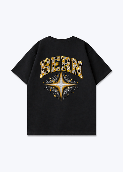 Bern Stars Oversized T-Shirt - Black Back (Designed)