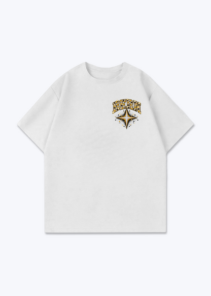 Bern Stars Oversized T-Shirt - White Front (Designed)