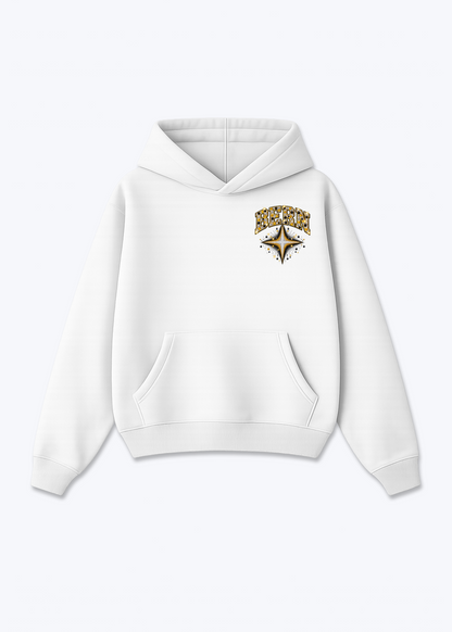 Bern Stars Oversized Hoodie - White Front (Designed)