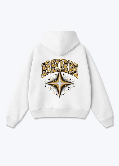 Bern Stars Oversized Hoodie - White Back (Designed)