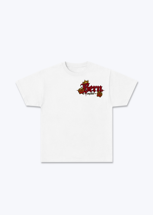 Bern Claw Basic T-Shirt - White Front (Designed)