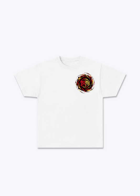 Bern Loop Basic T-Shirt - White Front (Designed)
