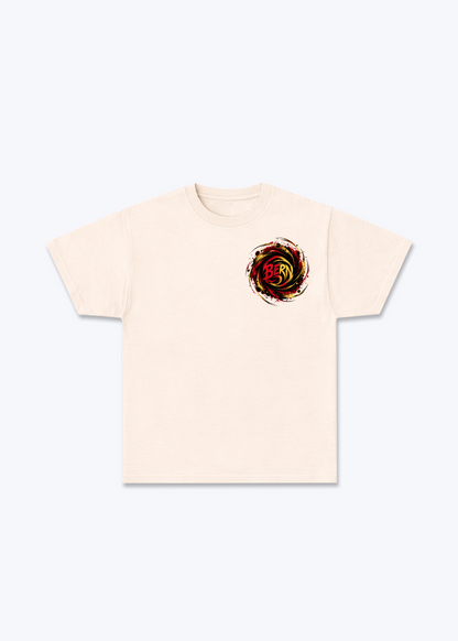 Bern Loop Basic T-Shirt - Beige Front (Designed)