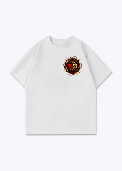 Bern Loop Oversized T-Shirt - White Front (Designed)