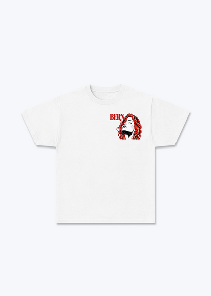Bern RedHead Basic T-Shirt - White Front (Designed)