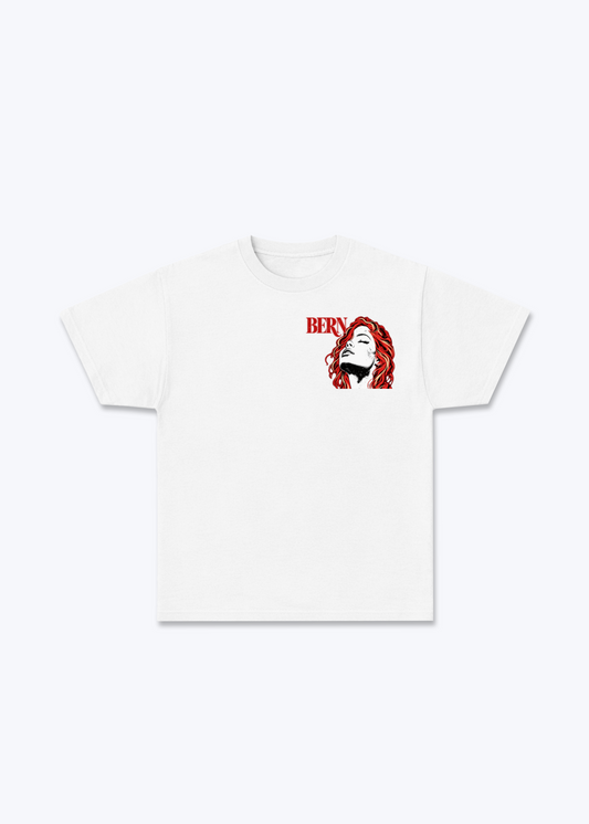 Bern RedHead Basic T-Shirt - White Front (Designed)
