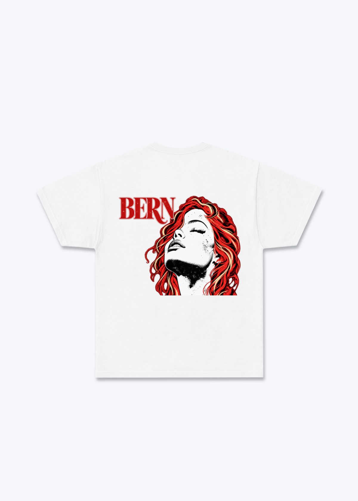 Bern RedHead Basic T-Shirt - White Back (Designed)