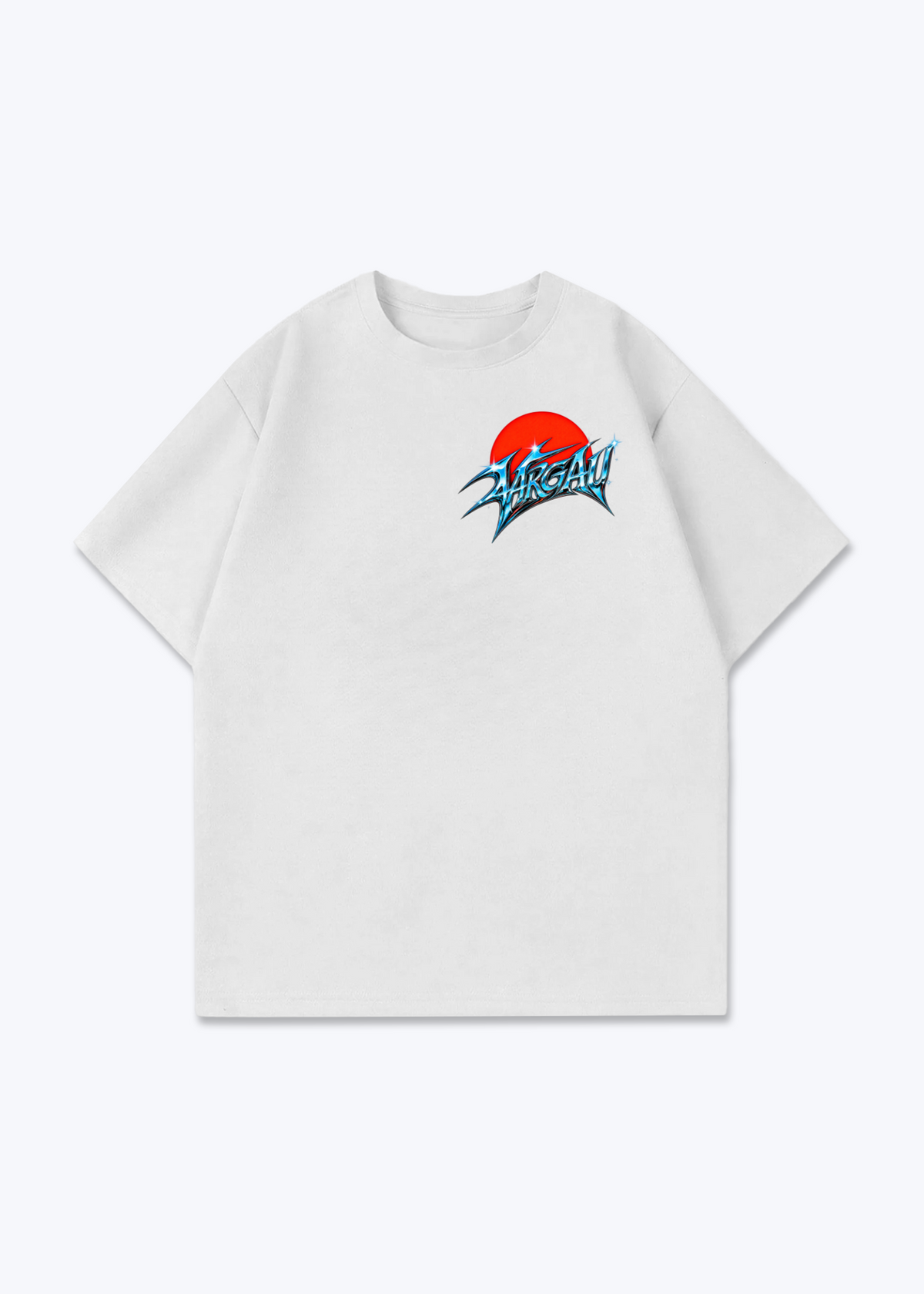 Aargau Bloom Oversized T-Shirt - White Front (Designed)