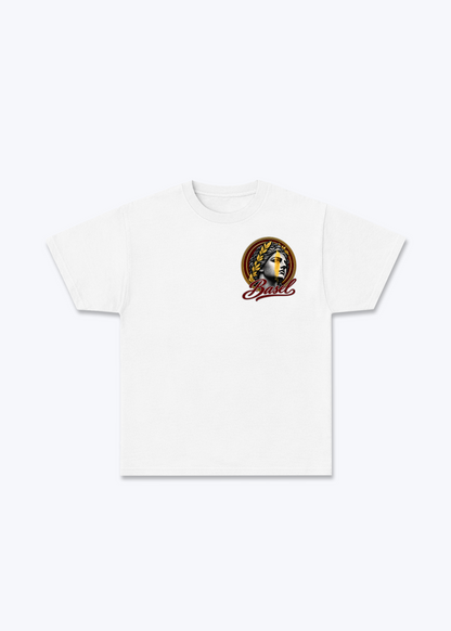 Basel Picasso Basic T-Shirt - White Front (Designed)