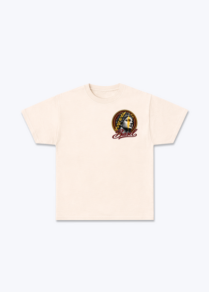Basel Picasso Basic T-Shirt - Beige Front (Designed)