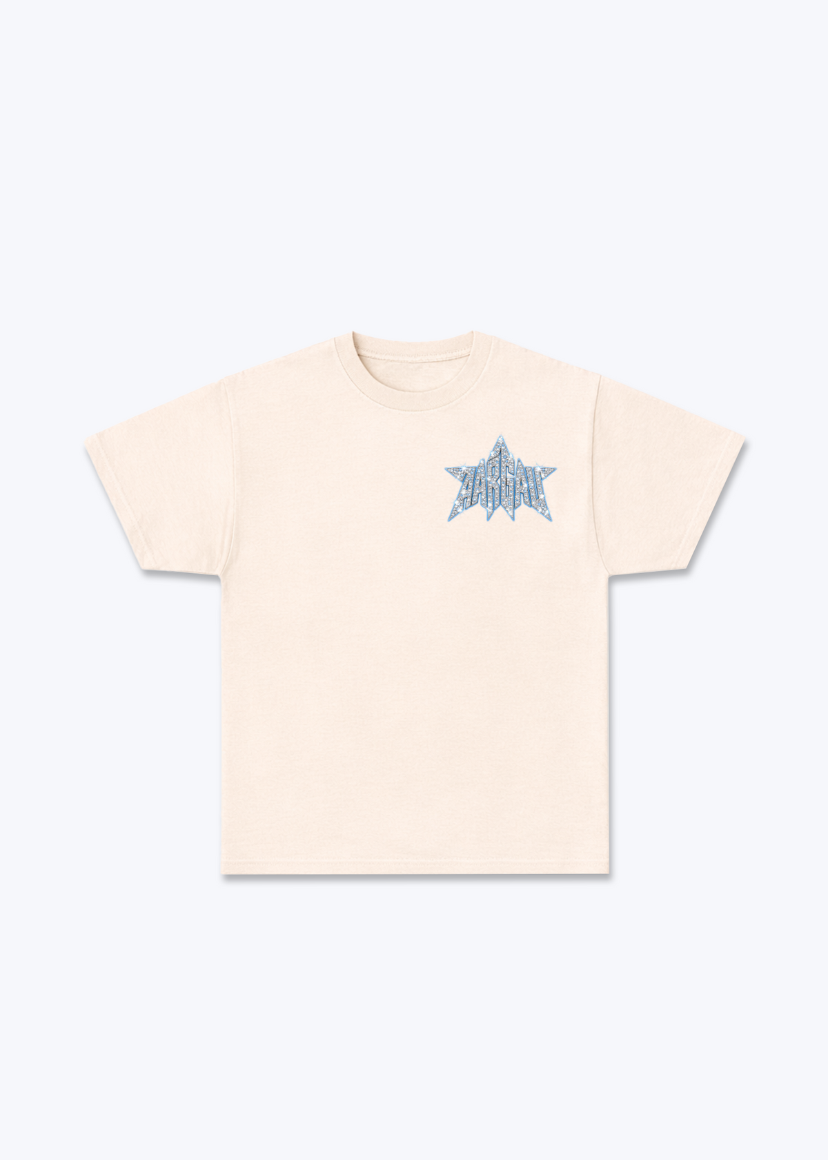 Aargau Diamonds Basic T-Shirt - Beige Front (Designed)