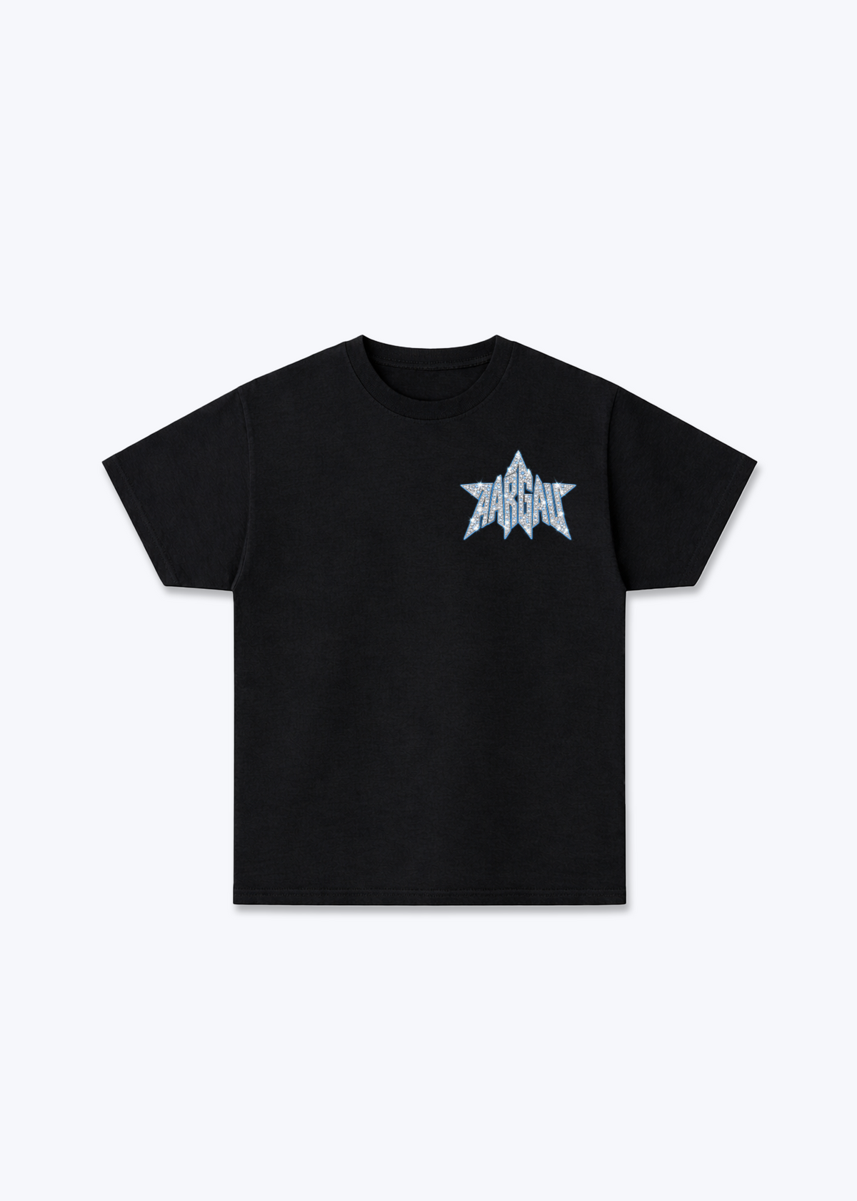 Aargau Diamonds Basic T-Shirt - Black Front (Designed)
