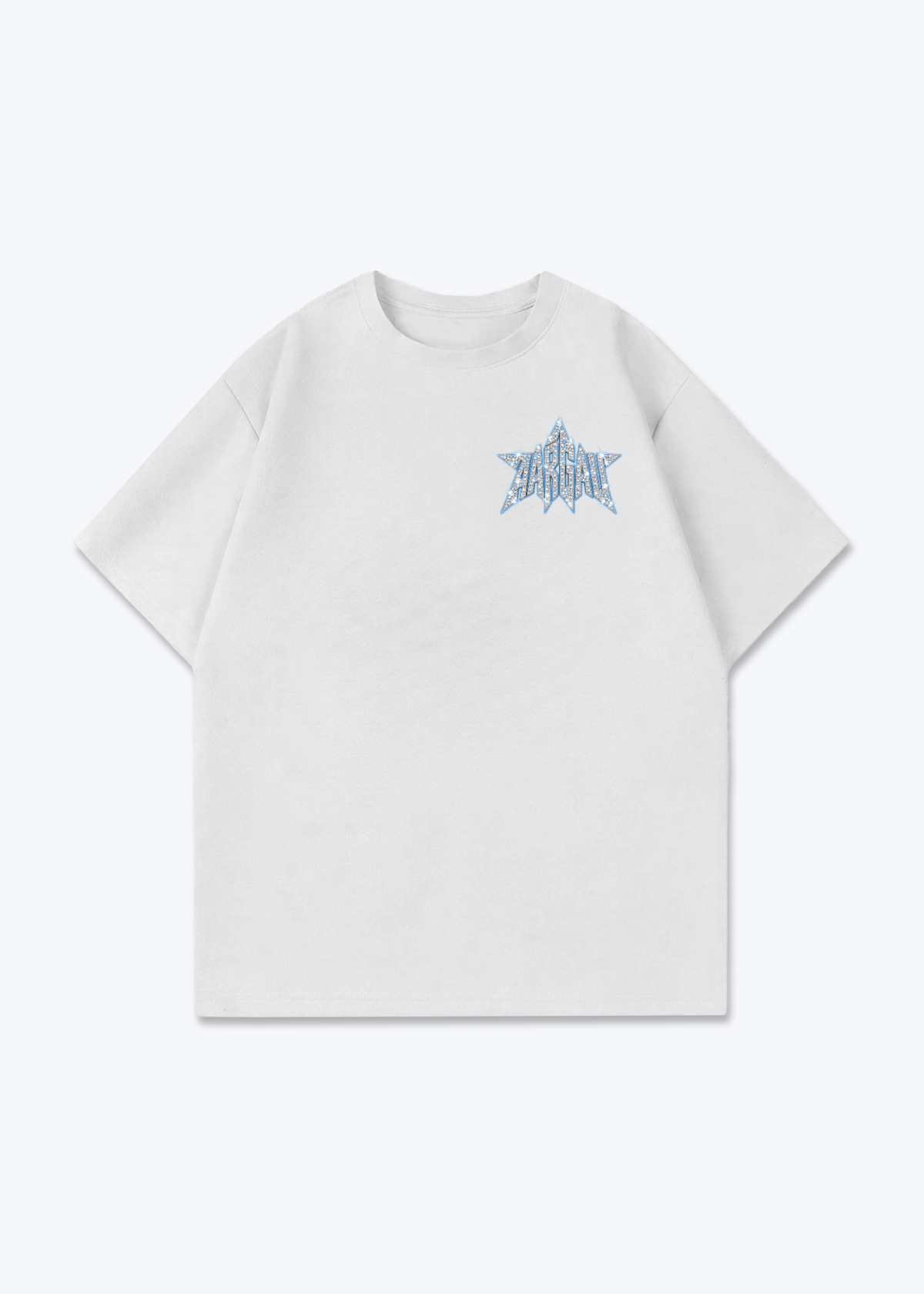 Aargau Diamonds Oversized T-Shirt - White Front (Designed)