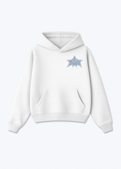 Aargau Diamonds Oversized Hoodie - White Front (Designed)
