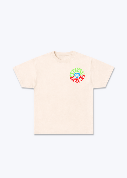 St.Gallen Lov' Basic T-Shirt - Beige Front (Designed)