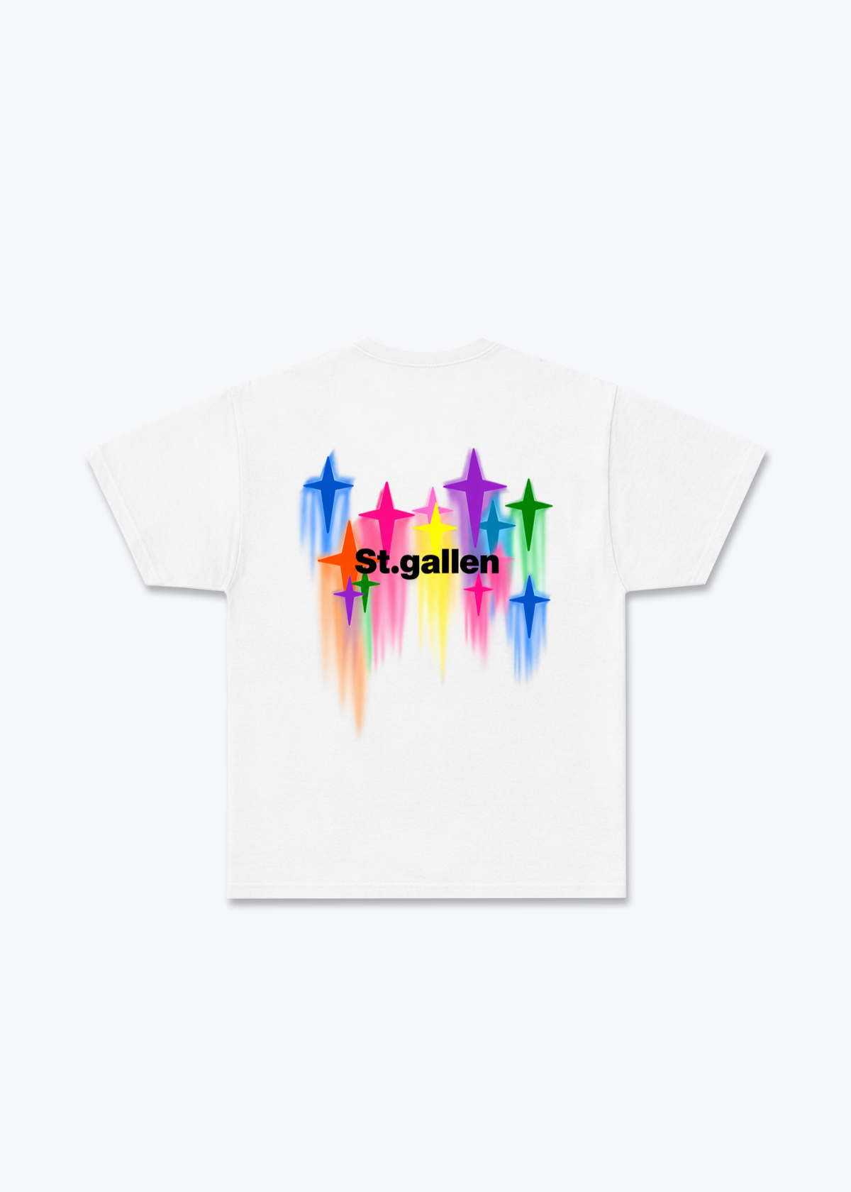 St.Gallen Stars Basic T-Shirt - White Back (Designed)