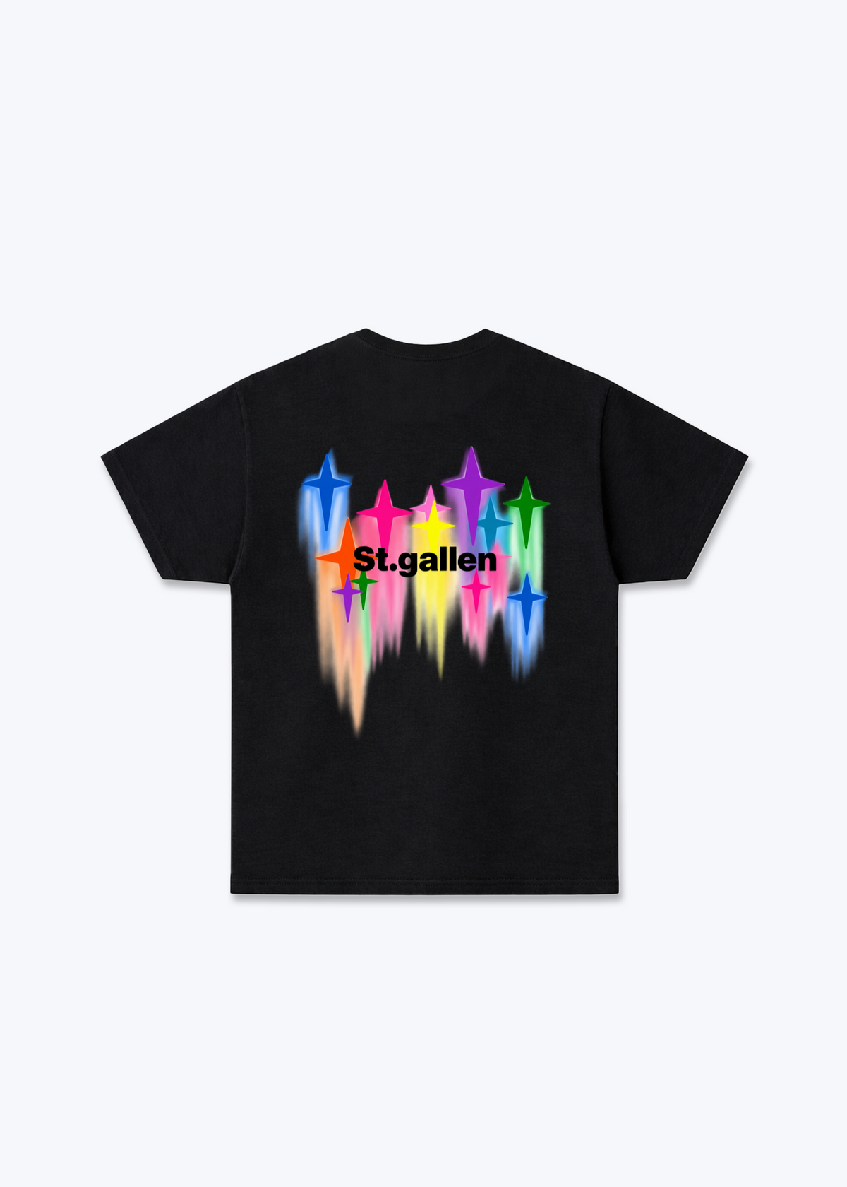 St.Gallen Stars Basic T-Shirt - Black Back (Designed)