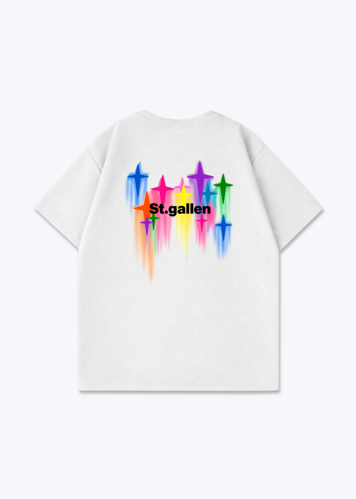 St.Gallen Stars Oversized T-Shirt - White Back (Designed)