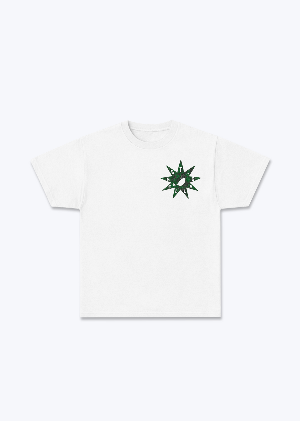 St.Gallen Eye Basic T-Shirt - White Front (Designed)