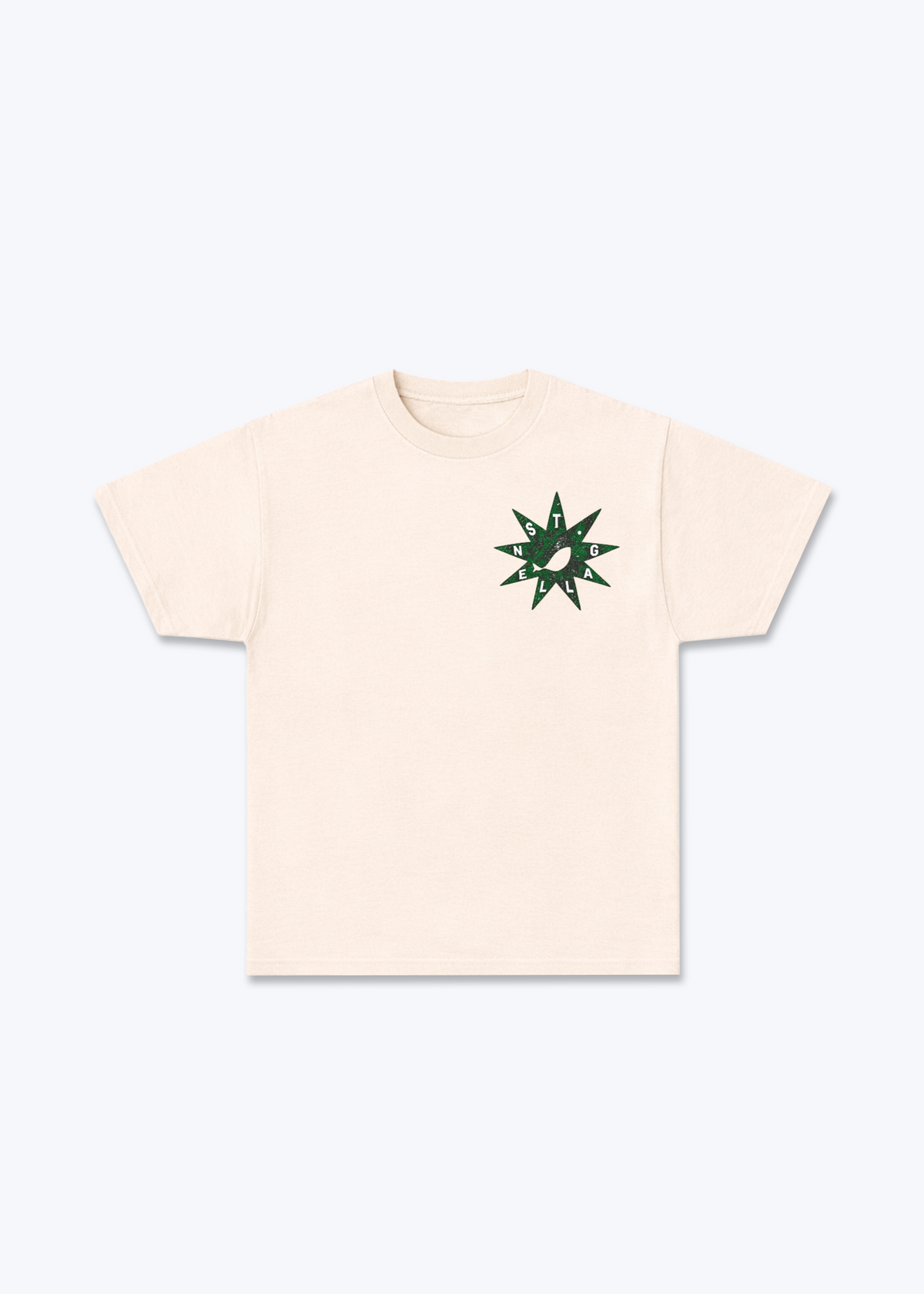 St.Gallen Eye Basic T-Shirt - Beige Front (Designed)