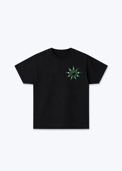 St.Gallen Eye Basic T-Shirt - Black Front (Designed)