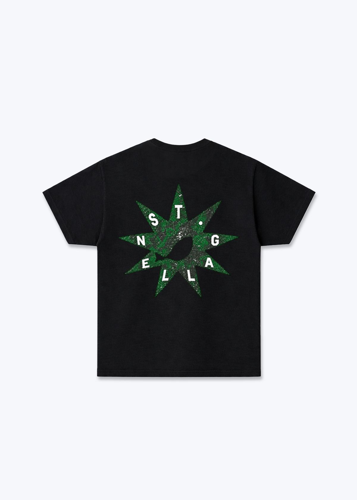 St.Gallen Eye Basic T-Shirt - Black Back (Designed)