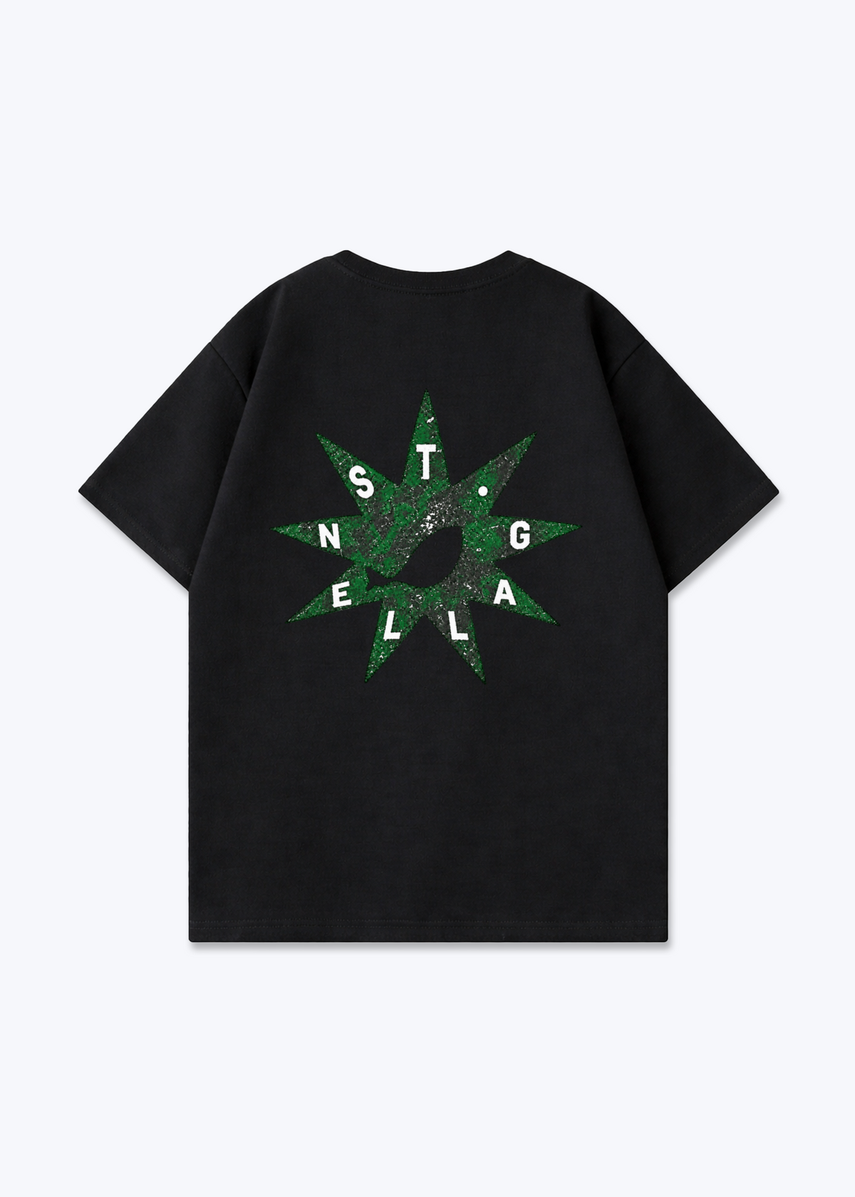 St.Gallen Eye Oversized T-Shirt - Black Back (Designed)